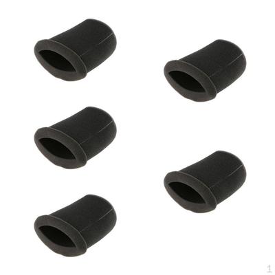 5 piese instrument de curățare cu burete din spumă pentru filtru negru pentru motociclete
