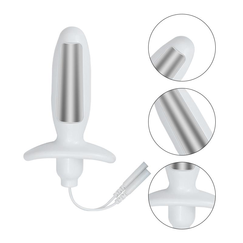 Penis Plug Dildo Electric Stimulator Vagina Dilator Horse Eye Stick Silicone Urethral Butt Plug Sounding Massager Adult Sex Toy