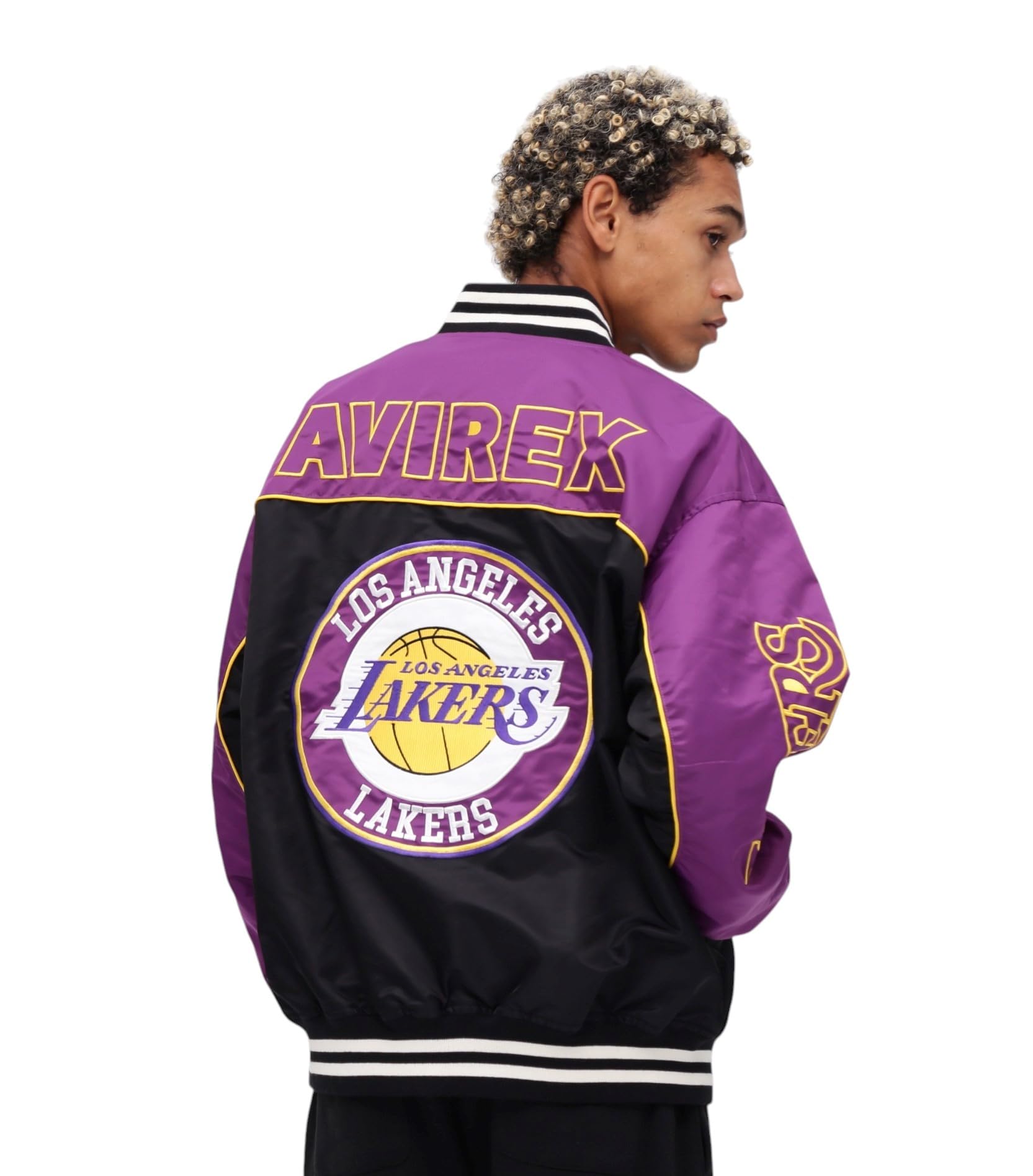 

КУРТКА NBA ИЗ НЕЙЛОНА L 080 Фиолетовая [Avirex] Мужская 783-5152010