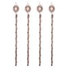 Copper Garden Stakes Coil Electroculture Antennae Plant Pile For Strong Plant And Better Nutrient Uptaking