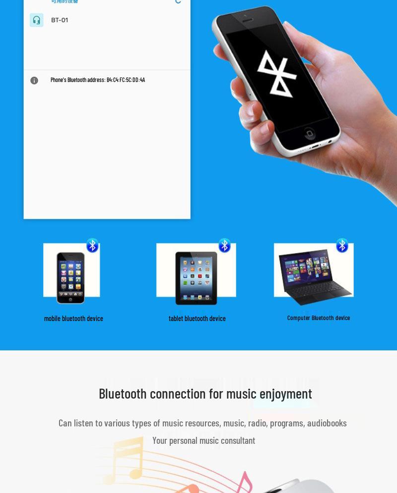 Bluetooth LED Music Bulb: 7-Color Changing Speaker Light with Remote Control for Stage and Ambiance