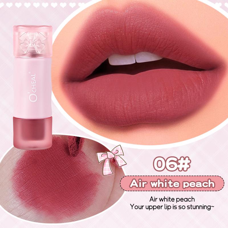 OCHEAL Velvet Matte Hydrating Lip Gloss: Moisturizing, Long-Lasting Color that Brightens Lips.