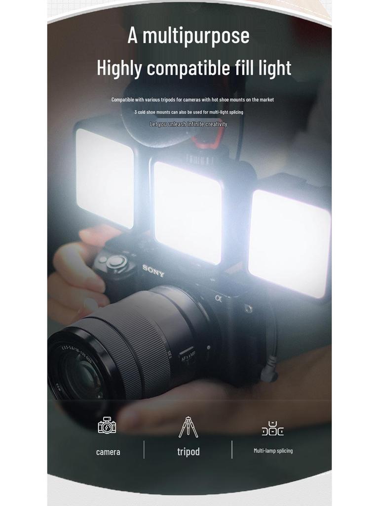 Portable LED Photo Light for Mobile Photography