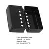 2Pcs Pickup Covers Musical 50/52mm Pole Spacing Brass Electric Guitar Humbucker Pickup Covers