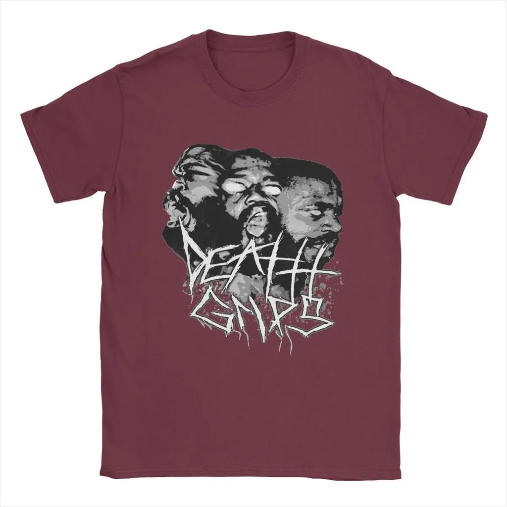 Death Grips T-Shirt for Men Novelty Pure Cotton Tees Crewneck Short Sleeve T Shirt Plus Size Clothes