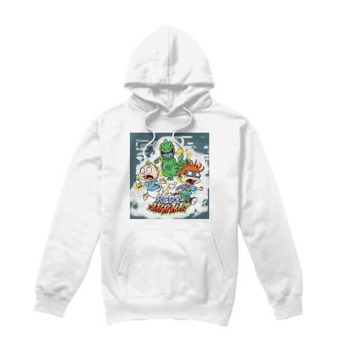 Rugrats Mens Rept-Ahhhhh! Tommy & Chucky Hoodie