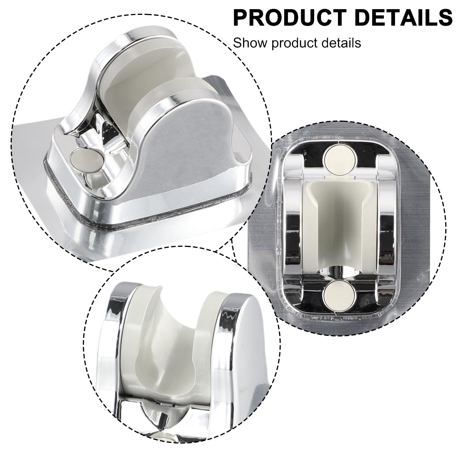 ABS Shower Bracket Adjustable Bathroom Accessories серебряный