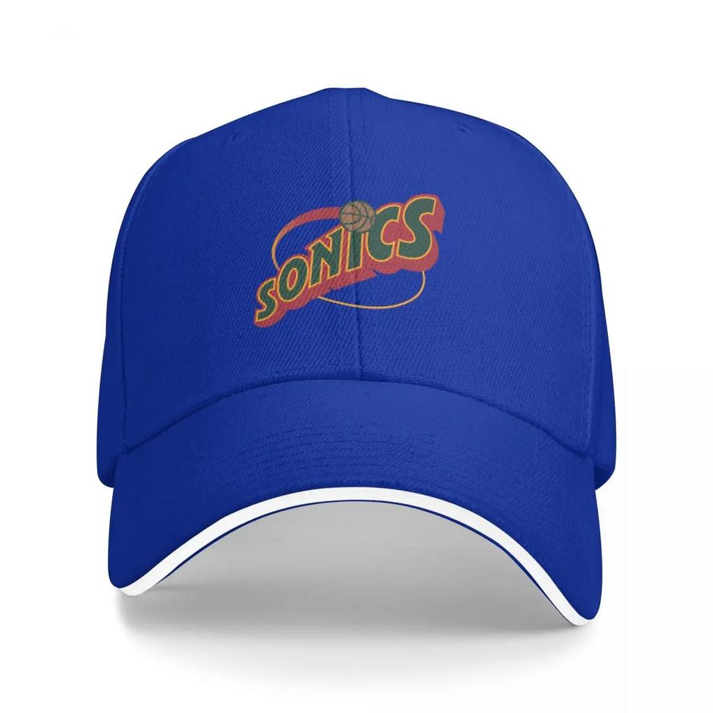 Supersonicsseattle Baseball Cap Beach Golf Hat Genuine Snapback Cap Streetwear Unisexs Tennis Womens