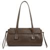 HIFASHION Top Grain Genuine Leather Shoulder Tote Bags Women Casual Daily Work Underarm Purses Large Capacity Ladies Handbags