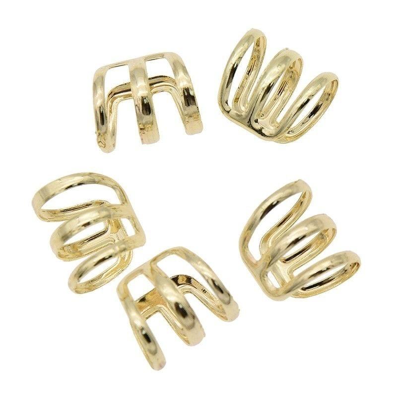 5 vnt. Mados aksesuarai Kūrybingos dovanos Dreadlock karoliukai Dread plaukų pynės rankoglių vamzdelio segtukas Reguliuojamas plaukų žiedų rinkinys Dekoracija