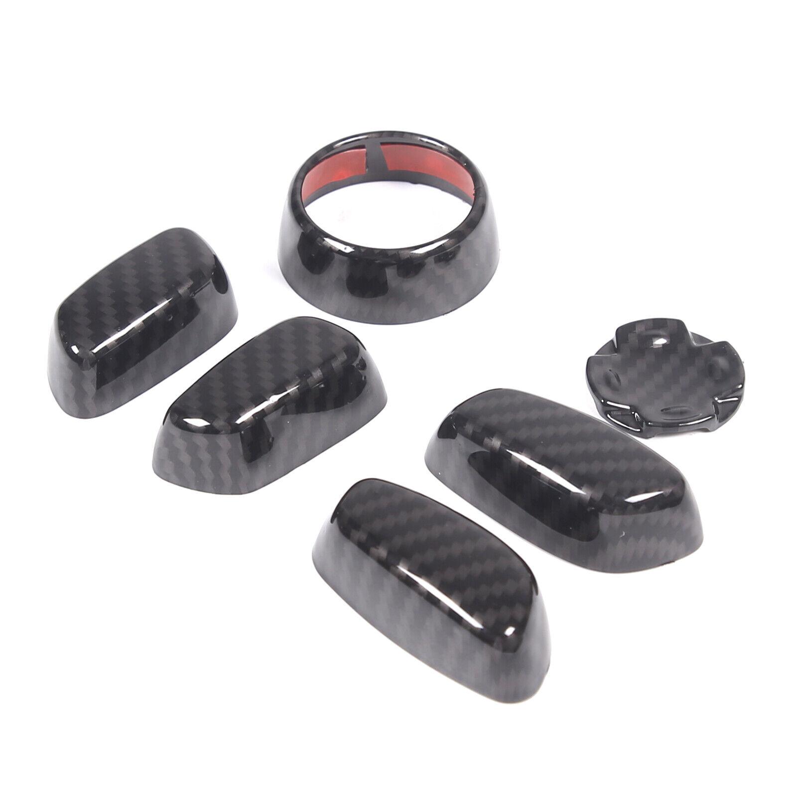 ABS Carbon Fiber Seat Adjustment Trim Cover For C8 Corvette C8 -25