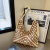 Large Capacity Woven Bag Women's Summer New Versatile Shoulder Messenger Bag Premium Seaside Beach Bag
