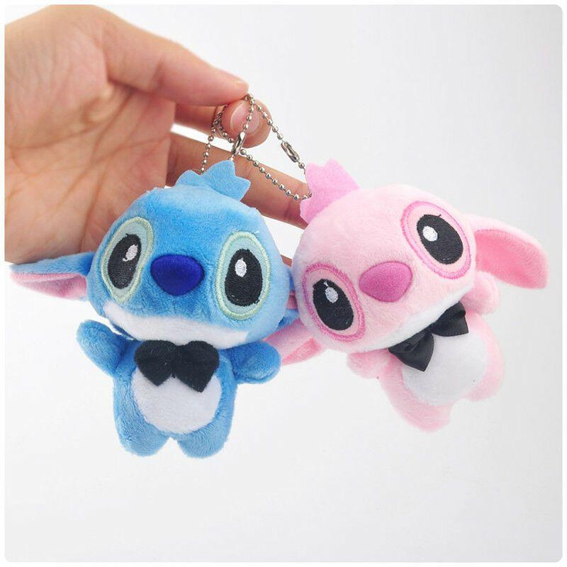 Adorable Mini Stitch Plush Doll Keychain Soft And Cuddly For All Ages