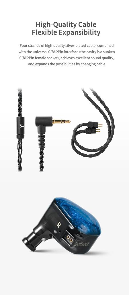 Truthear X Crinacle Zero Dual Dynamic Driver In-Ear Headphones