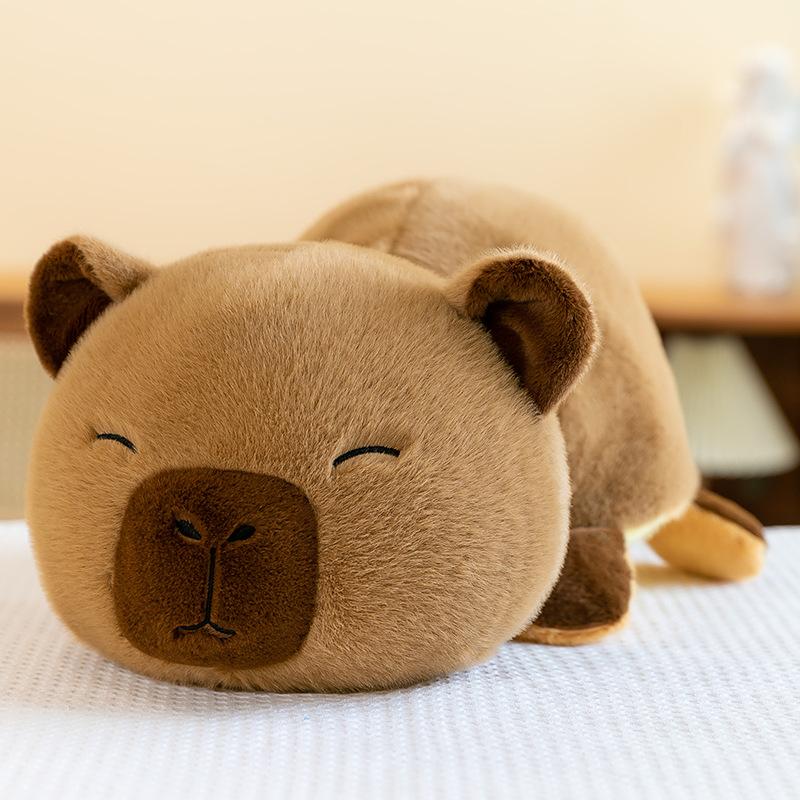 

Transformed Into A Capybara Doll Cute Plush Doll Toys Children s Gift Bee Kapibala Doll 33 cm (0.32kg)