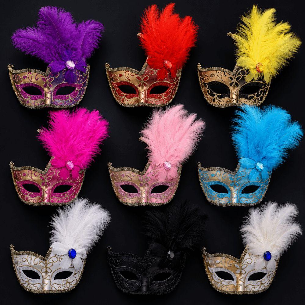 Vintage Half Face Mask Lace Edge Princess Mask Creative Masquerade Party Mask Women