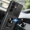 For Samsung Z Fold 7 5G Hard Armor Case for Samsung Galaxy Z Fold6 Fold5 5G Fold4 Finger Ring Holder Covers Cases