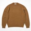 VERNO 24Fw Fox Crew-Neck Knit Lux-Brown