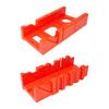 Sturdy Plastic Miter Box for 0 22.5 45 90 Degree Angled Cutting Woodworking Tool Accessory for Craftsmen and Hobbyists