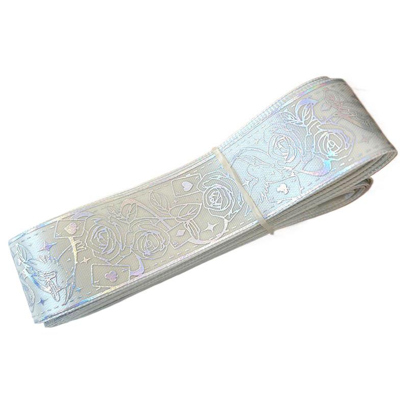 2.5cm*4.5m/Roll Packaging Ribbons Decorative Wrapping Gift Box Multiple Colors DIY Cartoon Lolita Clothing 14 Colors