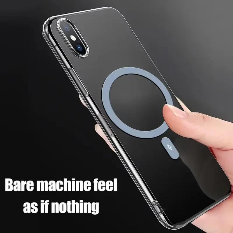 1/5KS Magnetická nálepka Kovový kroužek pro Magsafe Bezdrátové nabíjení Kruhový nabíjecí disk Magnetické nálepky Pro iPhone 16 15 13 Pro Max