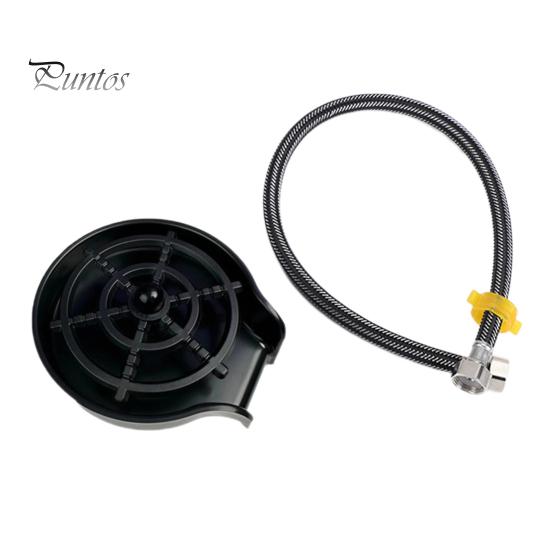 Oplachovač skla kuchyňského dřezu Vysoký tlak Výkonné stříkací trysky Hands-free provoz Otočný hrneček o 360 stupňů Nástavec dřezu