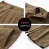 Men Summer Cotton Cargo Shorts Men Multi Pocket Breathable Casual Jogger Short Tactical Casual Short Male