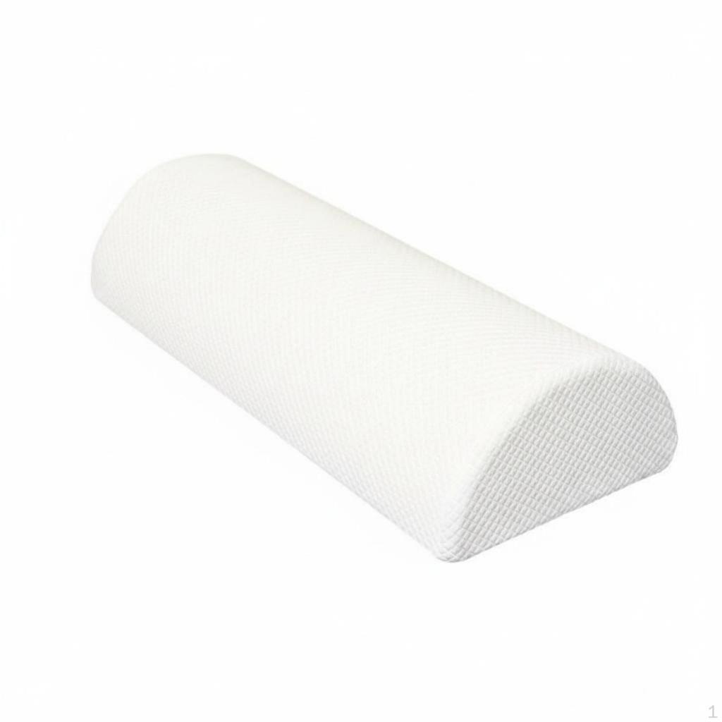SemiCylindrical Bolster Pressure Relief Ergonomic Neck Pillow MultiFunctional Support