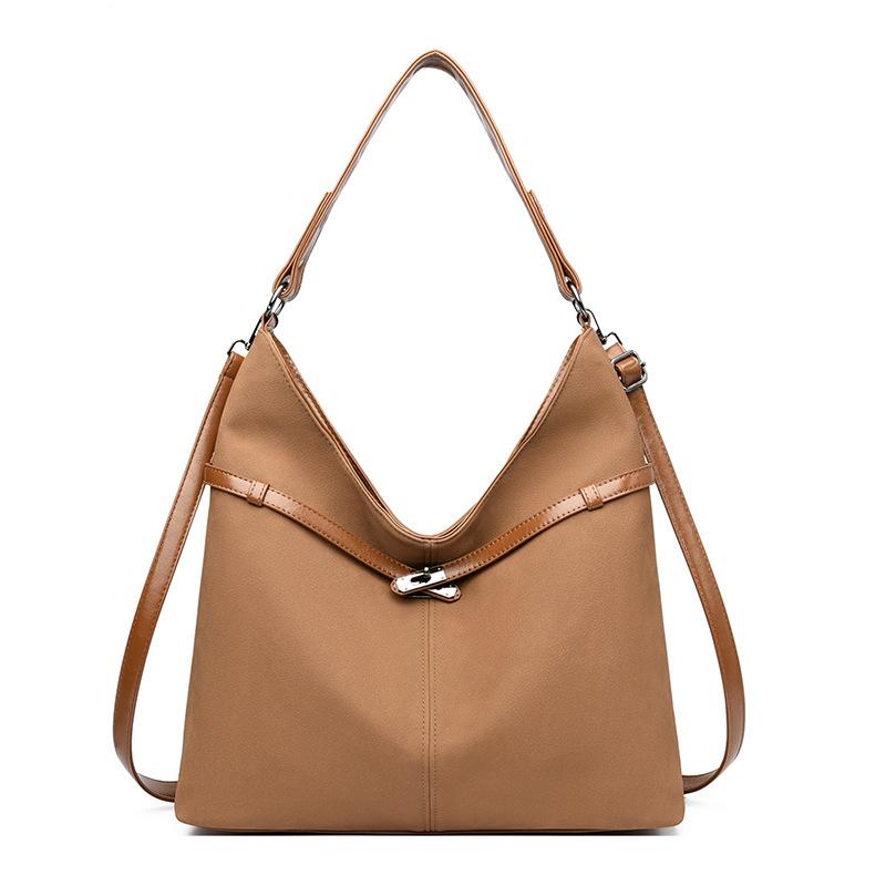 

Vintage Commuter Bag Women s Large Capacity Underarm Tote Bag хакі