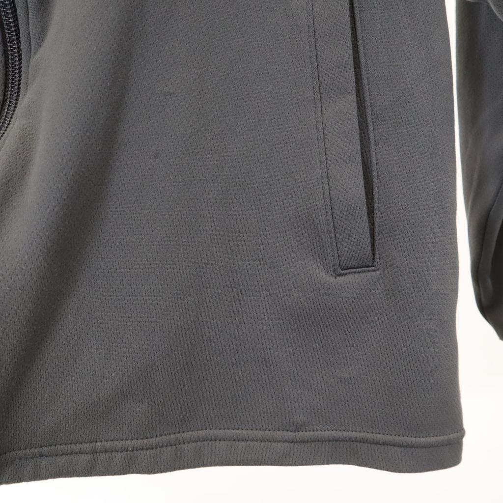 Puma Track Jacket M Gray Jersey Women Used