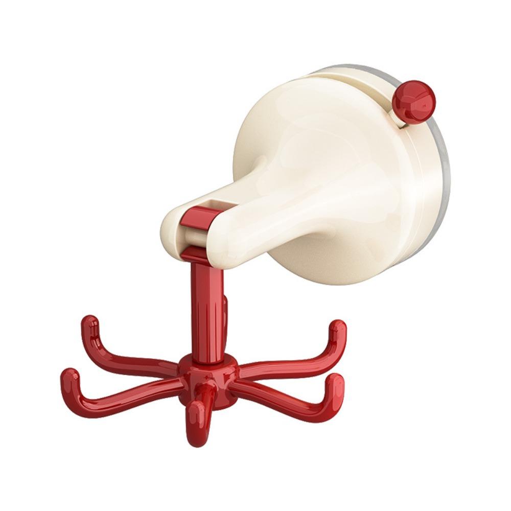 Dopamine Six-claw Rotating Hook Space Saving Spatula Spoon Storage Hook for Home
