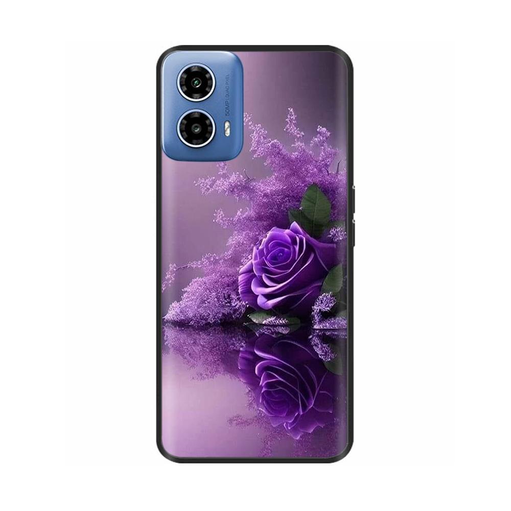 For Moto G34 5G Case Cover For Motorola Moto G34 Case motoG34 Soft Liquid Silicone Cartoon Phone Shell Protection Back Covers
