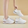 Sneaker Damen 2025 neu Frühling leichte weiche Sohle keine müden Füße Forrest Gump Schuhe Plateau Dad Schuhe Reise vielseitig