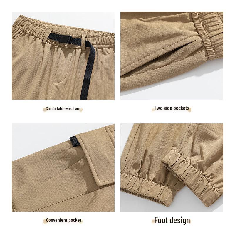 JEEP SPIRIT Men's Outdoor Water-Resistant Jogger Cargo Pants