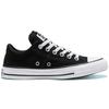 Converse Chuck Taylor All Star Madison Low Top Lace-up Low Top Espadrilles Women's Black & White