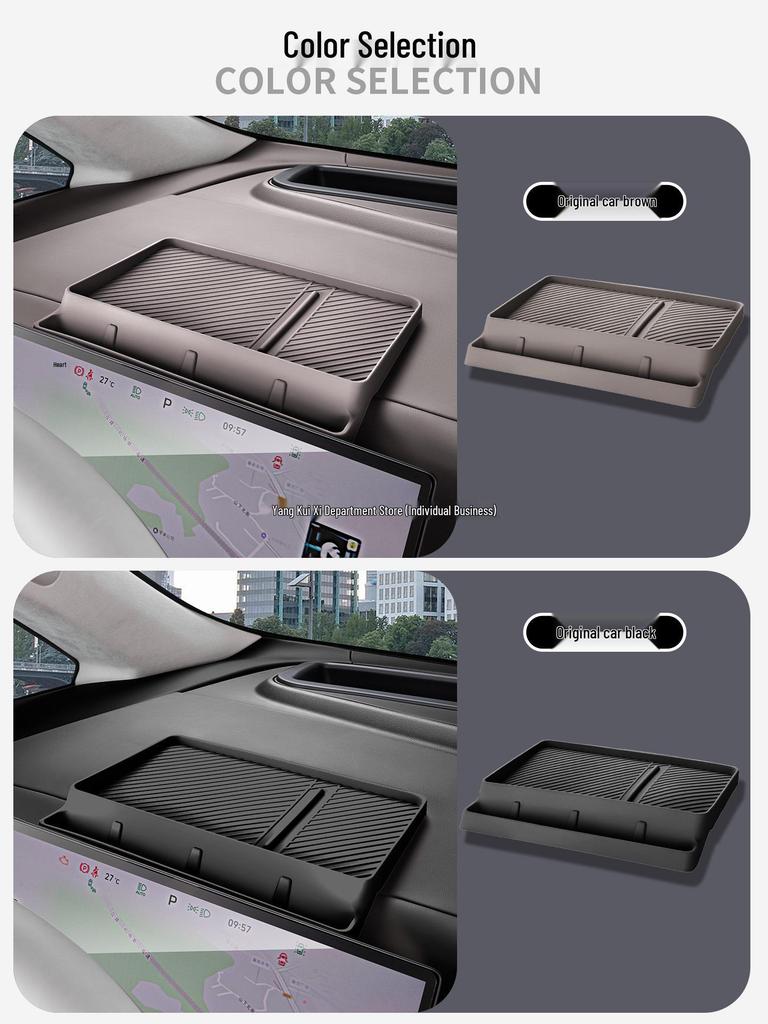 Wey Gaoshan 7/8/9 Instrument Screen Silicone Storage Box for Car Interior