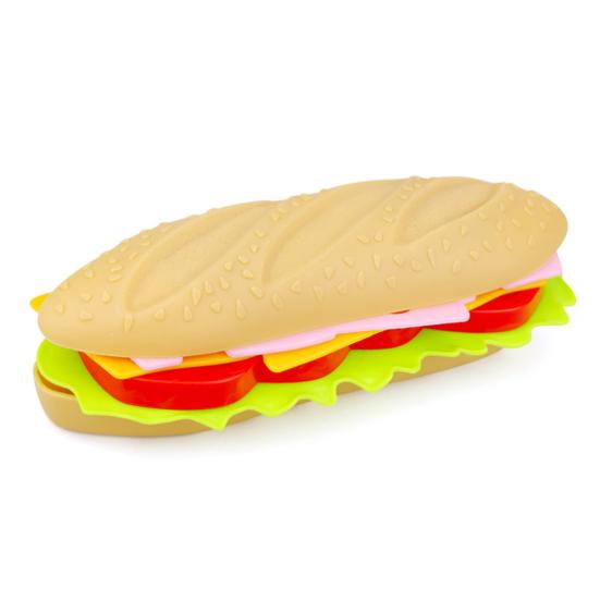 Simulation Fast Food Hamburger French Fries Kitchen Model Kids Pretend Play Toy