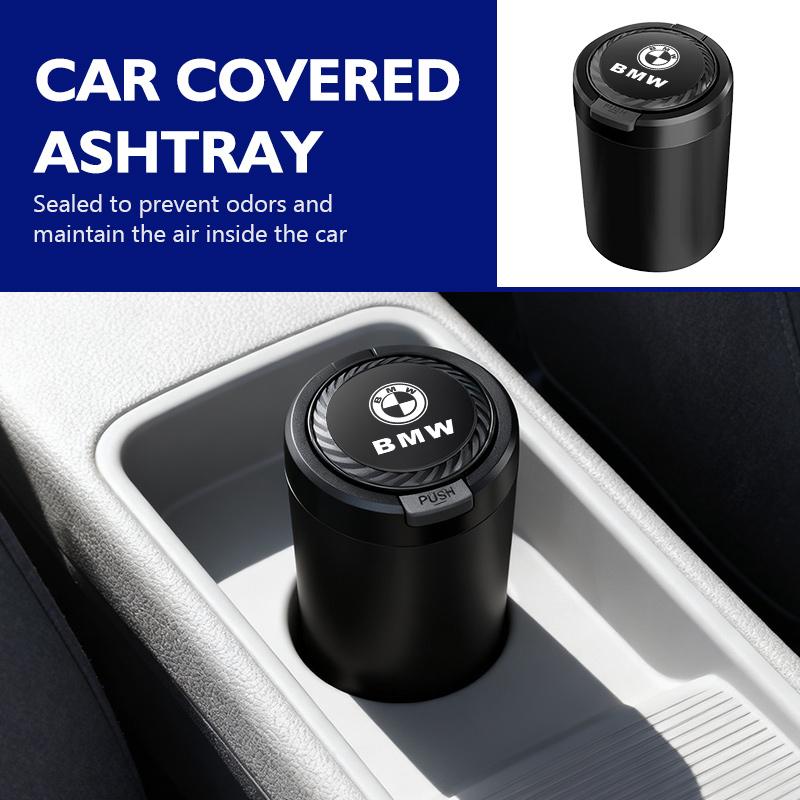 Portable Car LED Ashtray Garbage Storage Cup Cigarette Holder For BMW M Sport M2 M3 M4 M5 M6 E46 E90 E60 F10 F20 E87 X3 X6 blcp03