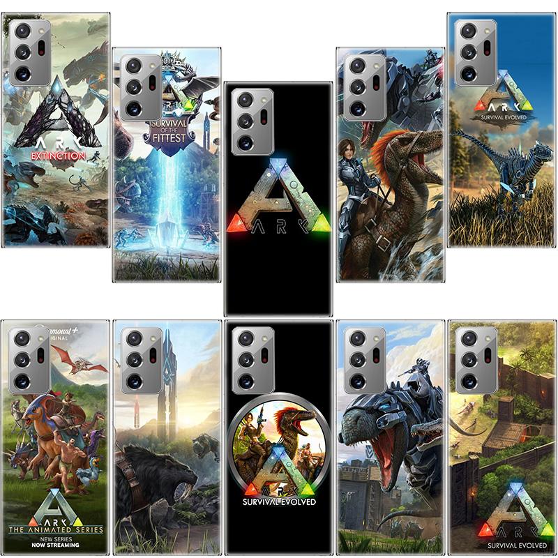 Game ARK Survival Evolved Phone Case For Samsung Galaxy S25 Edge S24 S23 FE S22 S26 Ultra S21 S20 S10 Plus Capa Soft