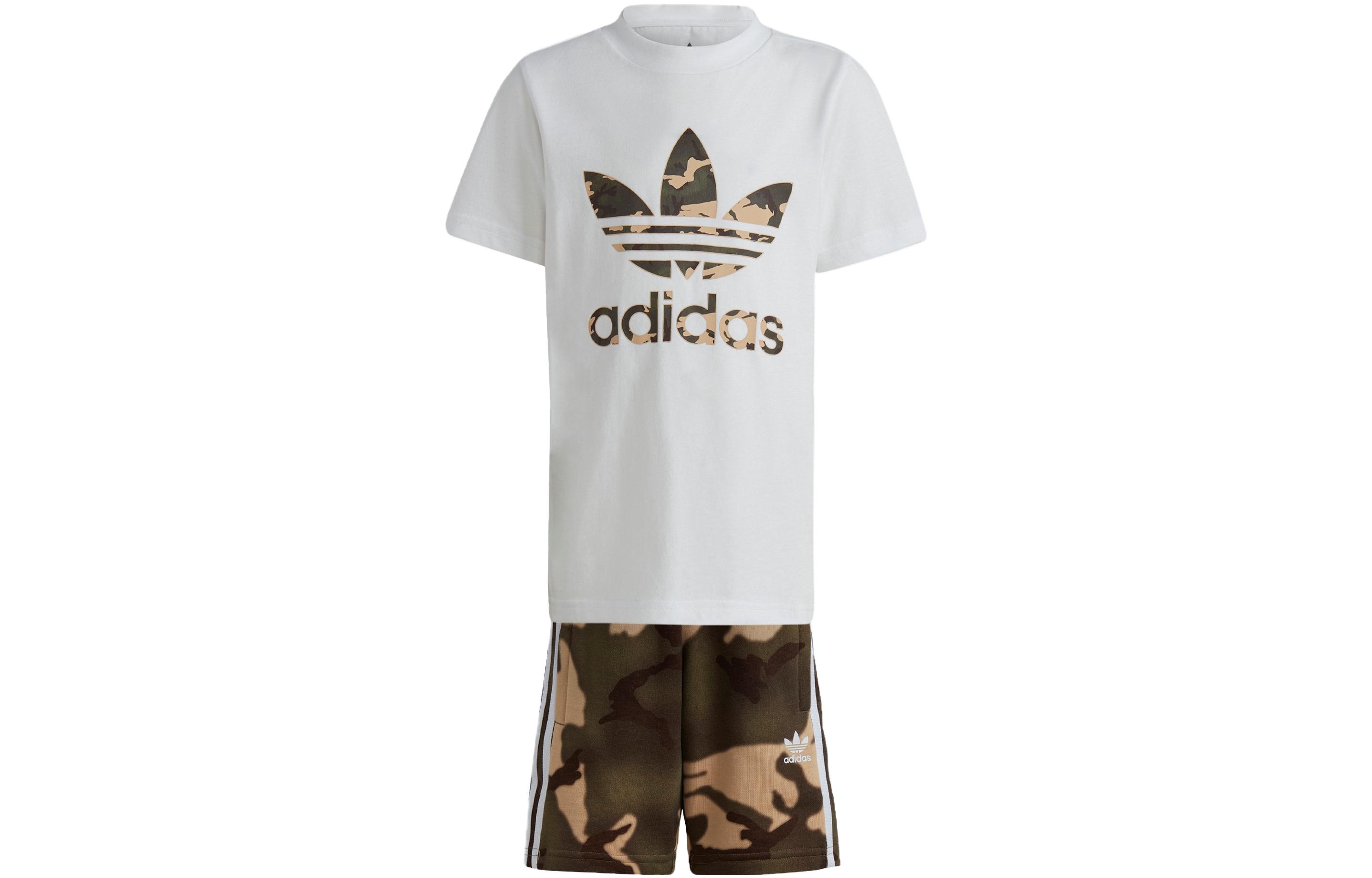 Adidas Originals Kids Casual Sportswear Crew Neck Moderate IC2132 116