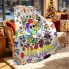 Custom Name Personalized Dandy's World Print Blanket, Home Decor, Bedroom, Sofa, Camping, Couch, Gifts for Birthday Christmas
