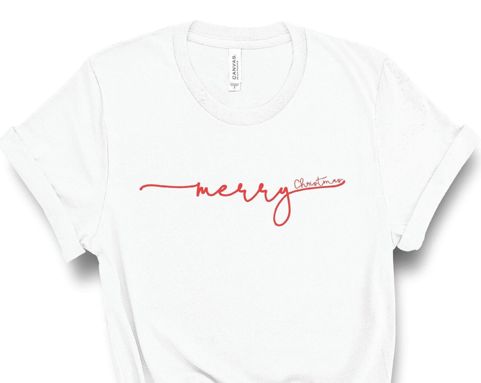 Merry Christmas Tshirt | Holiday shirt | Womens Christmas Shirt | Xmas shirts | Winter Shirt | Mom Shirt | Christmas Gift | Merry shirt 2XL