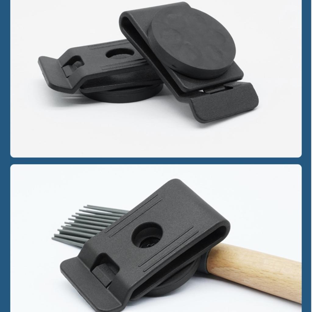 Ultra-Strong Magnetic Waist Clip Tool Holder - Durable, Portable Organizer with Secure Belt Grip, Waist Clip