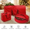 Artificial Tree Storage Bag Set Large Capacity Water Proof Oxford Cloth Xmas Tree Storage Bags Container