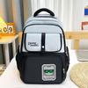 Schoolbag new Korean version ins lightweight load reduction wear-resistant versatile large-capacity schoolbag junior high school high school student 