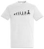 Android Ewolucja T-Shirt Człowiek Zabawny Geek Nerd Robot Sci Fi Naukowiec Nauka