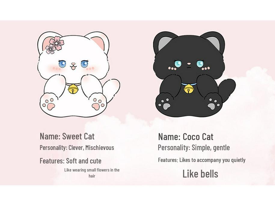 Cute Kitten Breathable Steering Wheel Cover 2023