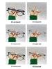 Gradient TR90 Retro Polygon Student Myopia Eyeglass Frames - Ultralight Fashion Glasses