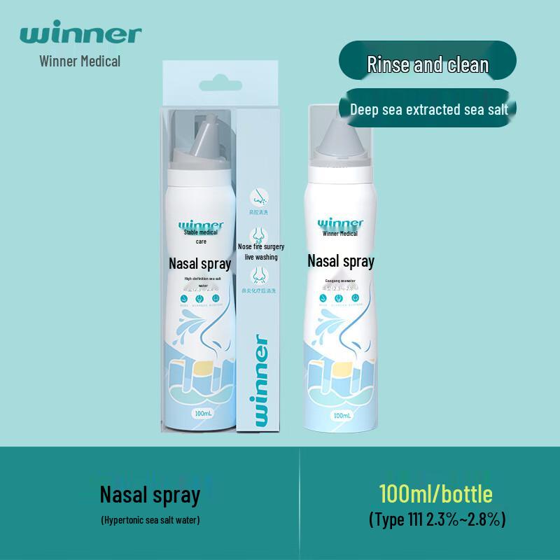 Winner Isotonic Saline Nasal Spray for Adults