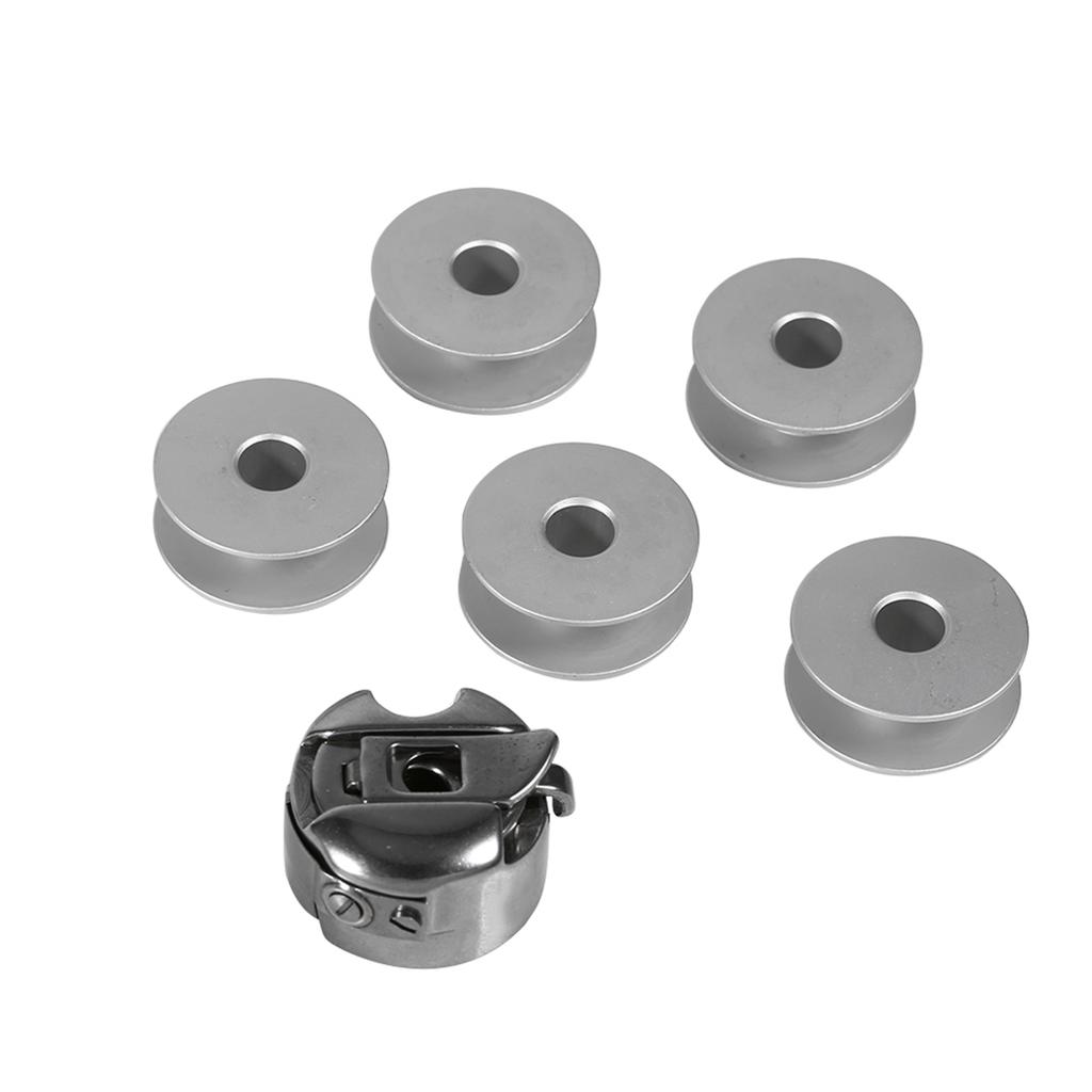 17 Sets Universal Industrial Flat Sewing Machine Parts Presser Pressure Foot Accessories   Case